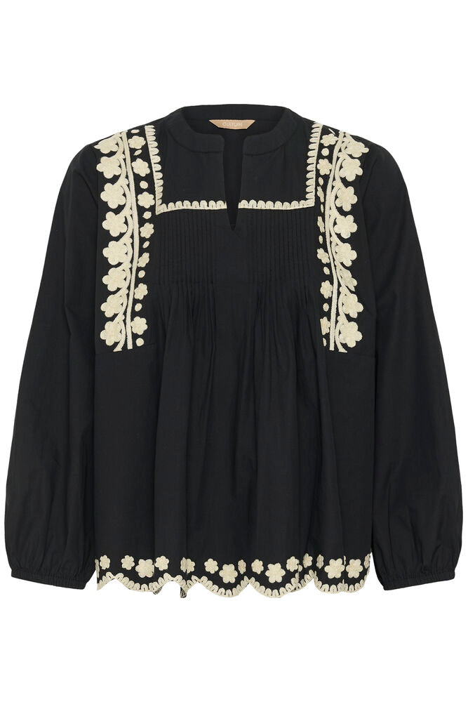 Viba Embroidered Peasant Blouse