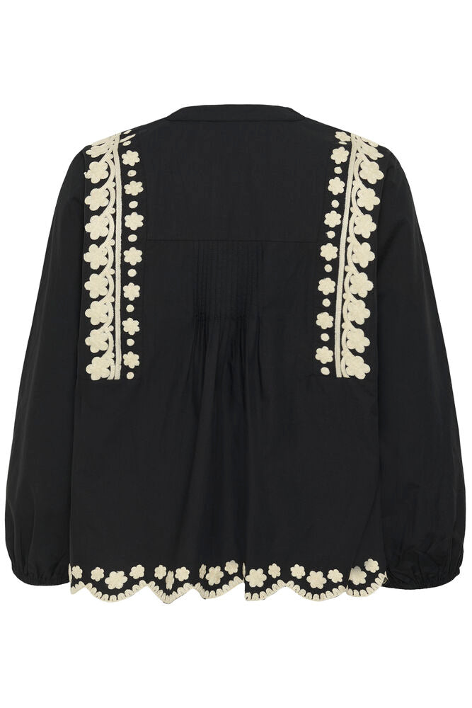 Viba Embroidered Peasant Blouse