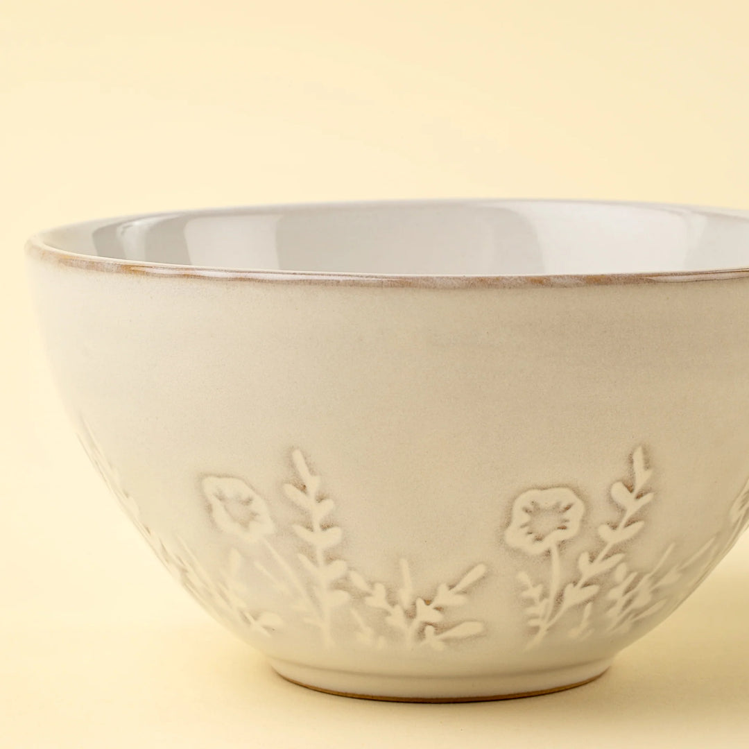 Wildflower Stoneware Bowl