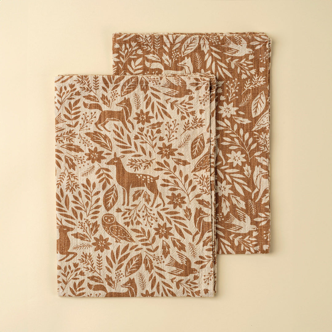 Wildwood Cotton Tea Towel Set