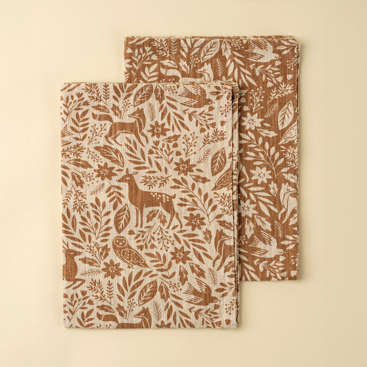 Wildwood Cotton Tea Towel Set