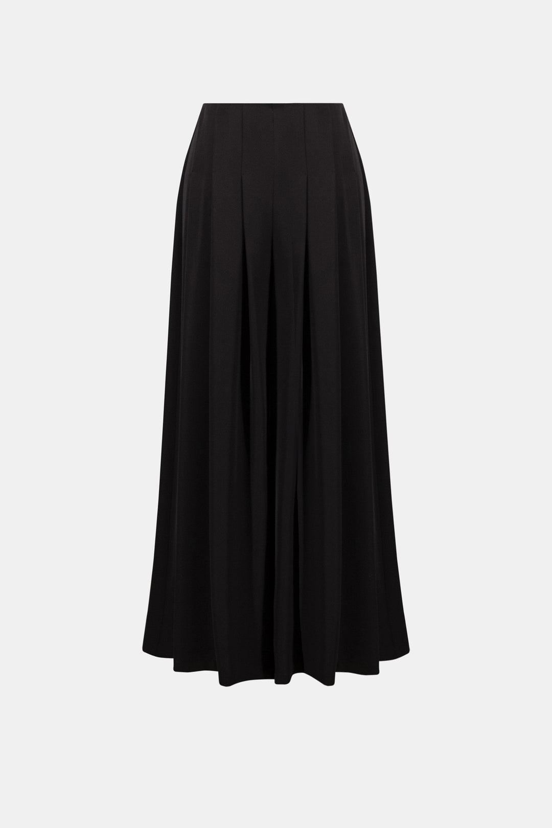 Woven Twill Wide-Leg Pants