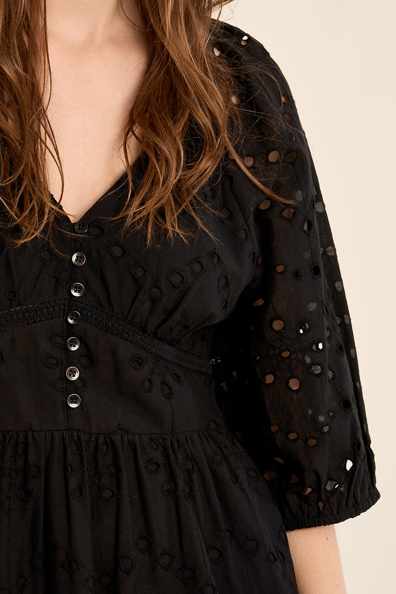 Amelia Eyelet Dress