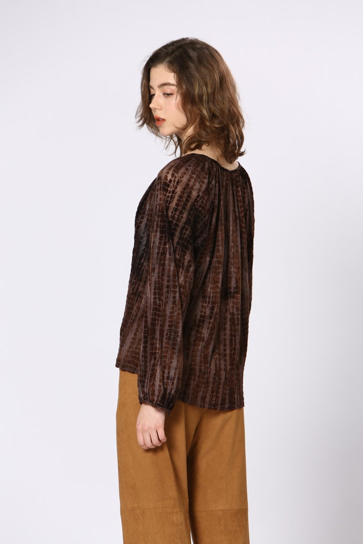 Savanna Drape Blouse