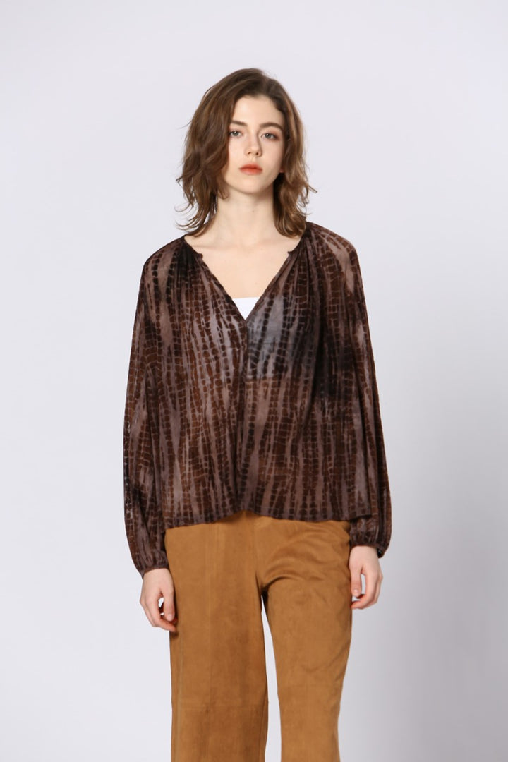 Savanna Drape Blouse