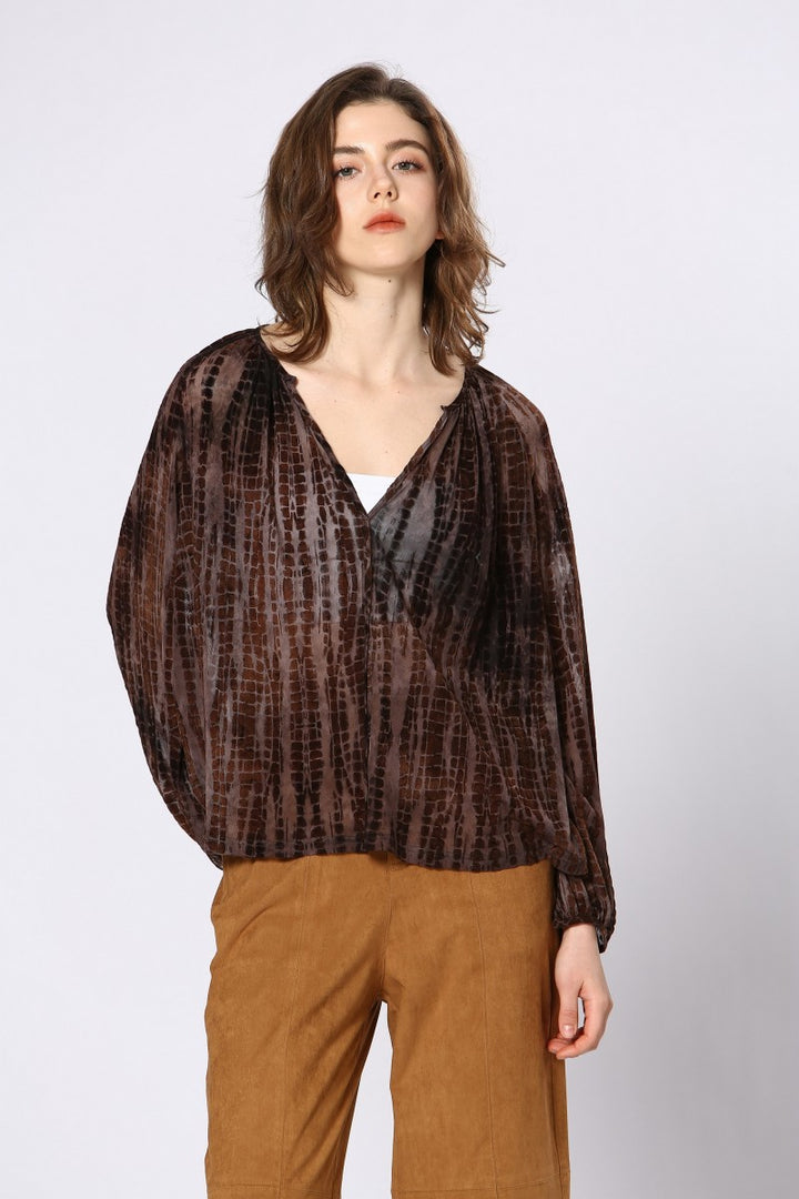 Savanna Drape Blouse