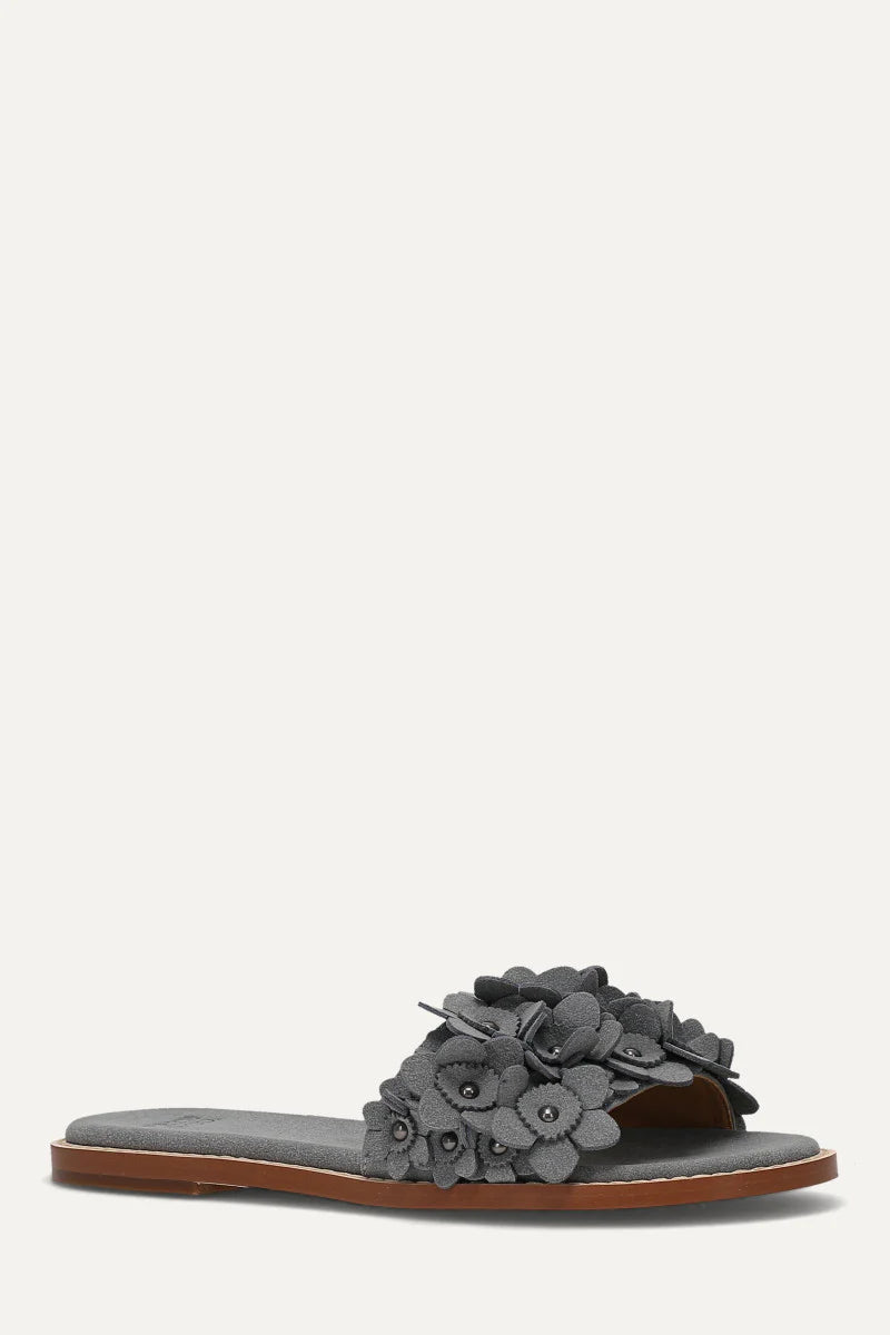 Bucky Flower Slide Sandal