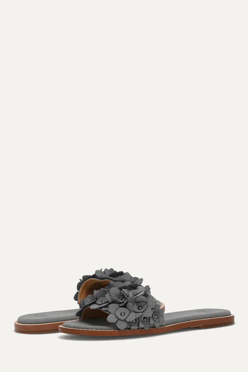 Bucky Flower Slide Sandal