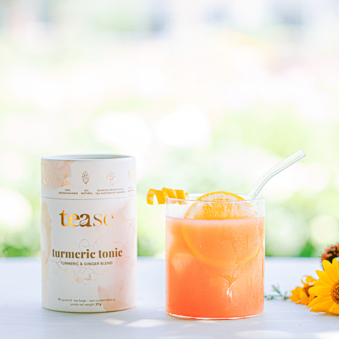 Turmeric Tonic-  Ginger Adaptogen + Superfood Tea Blend