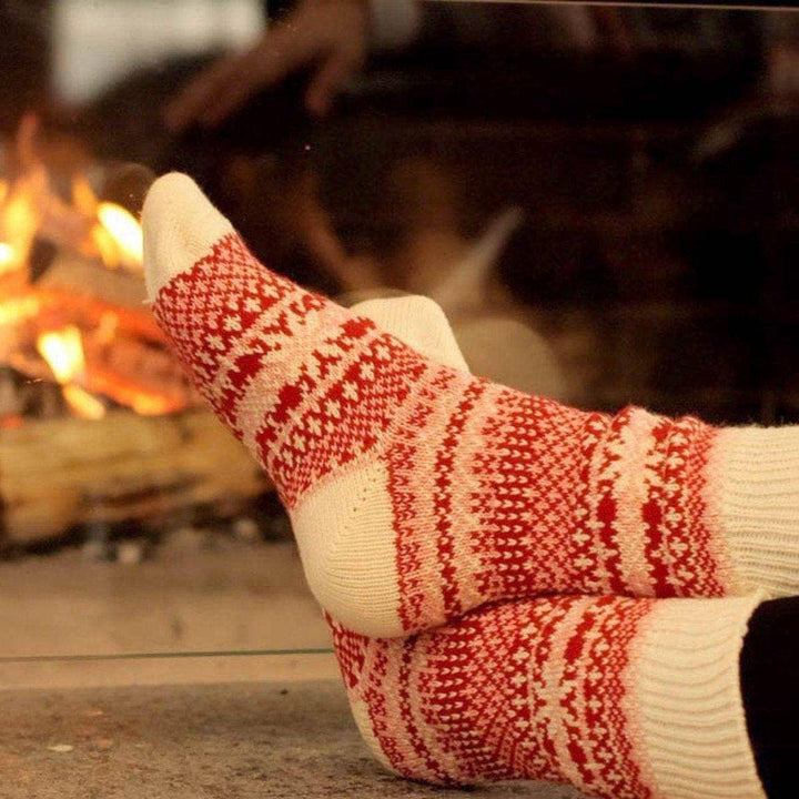 Nordic Socks Soft COZY™  Warm- Asenka - Cherry