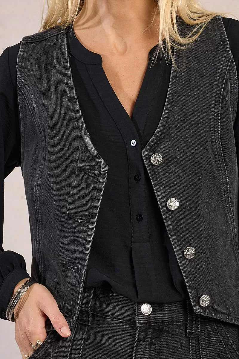 Shadow Demin Vest