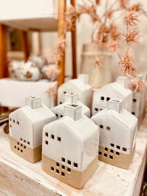 Ceramic Tealight House
