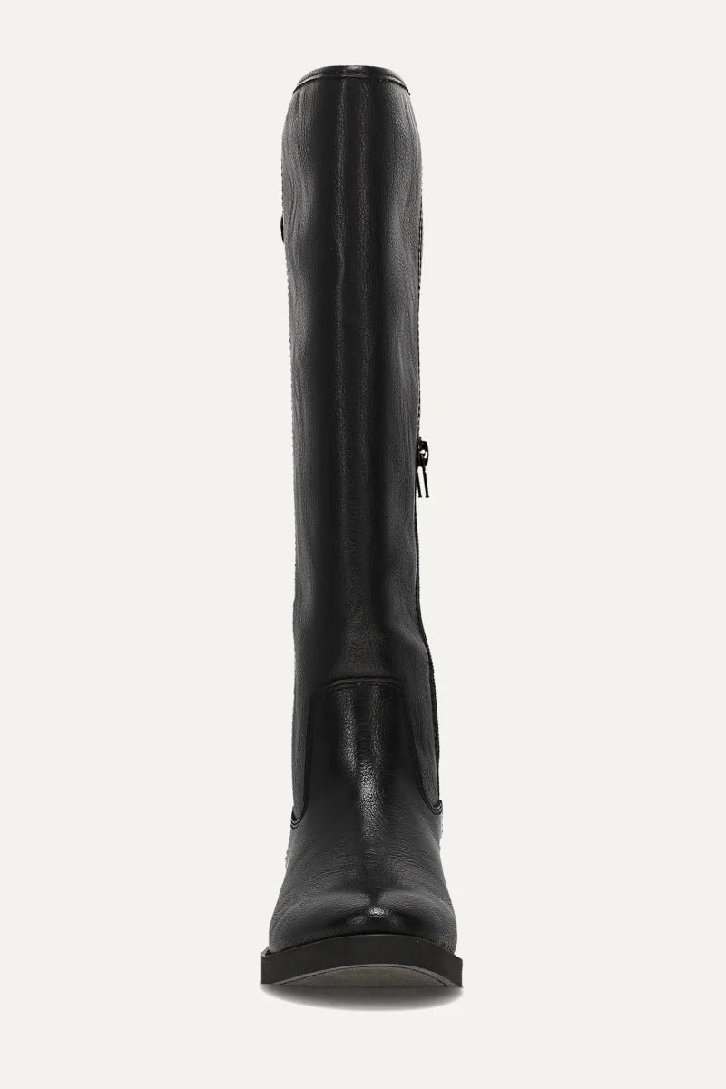 Kellie Button Tall Riding Boot