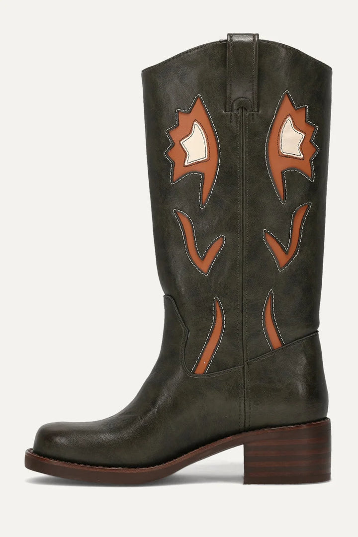 Miranda 10 Flower Boot