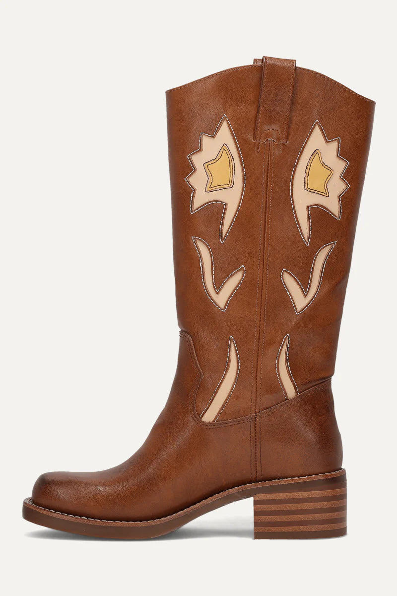 Miranda 10 Flower Boot