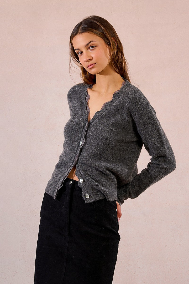 Sunday Grey Cardigan
