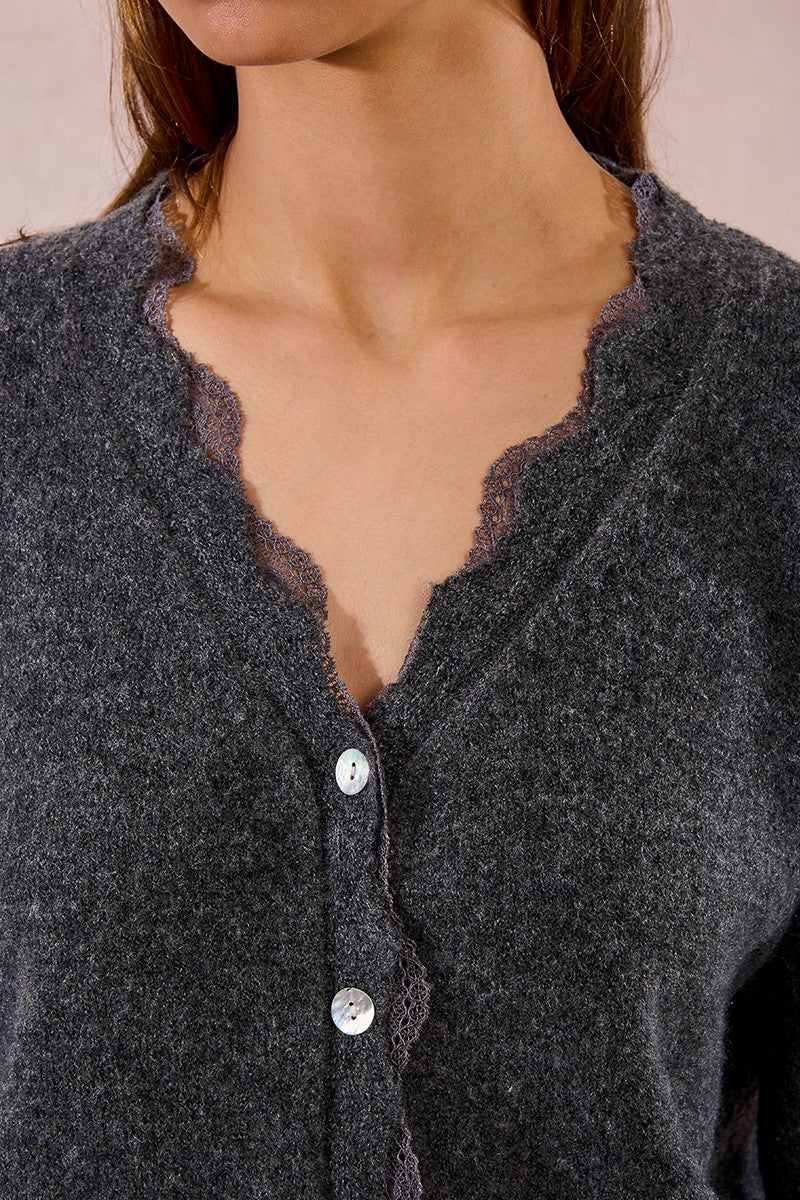 Sunday Grey Cardigan