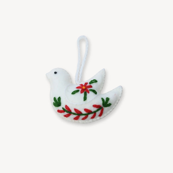 Hand- Embroidered Ornament