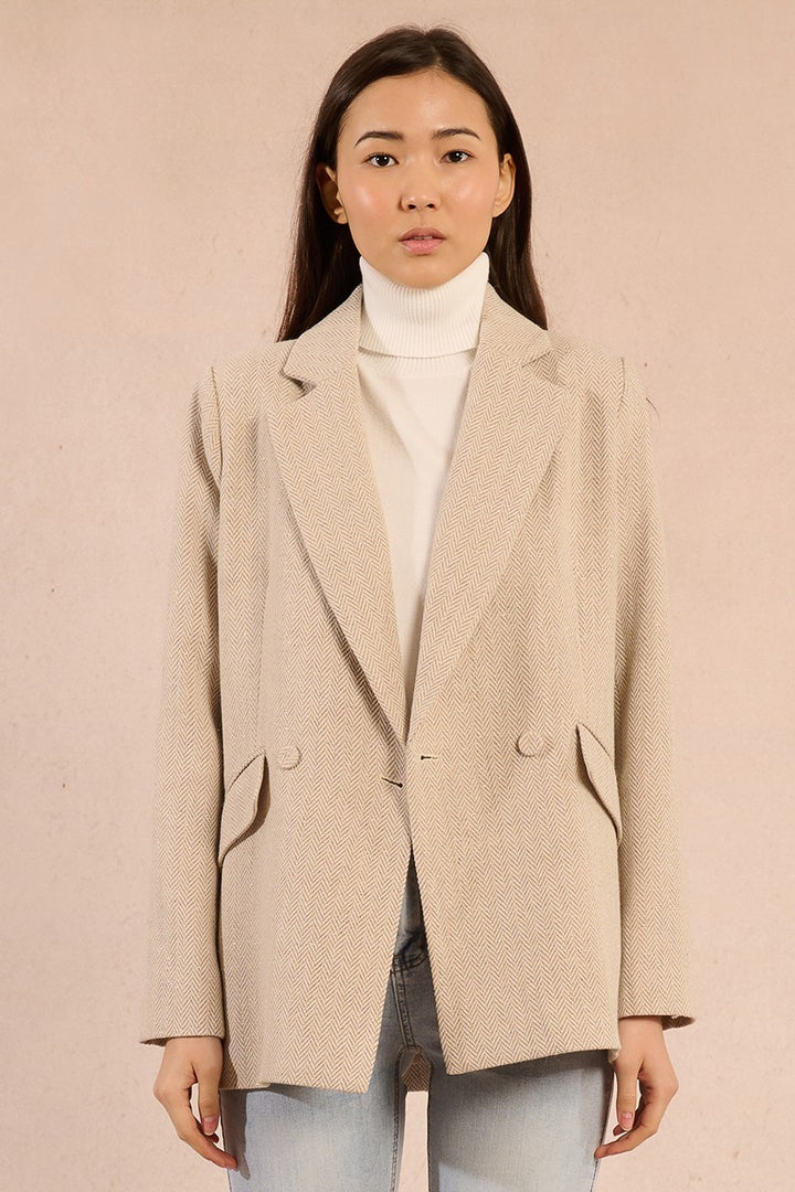 Herringbone Blazer
