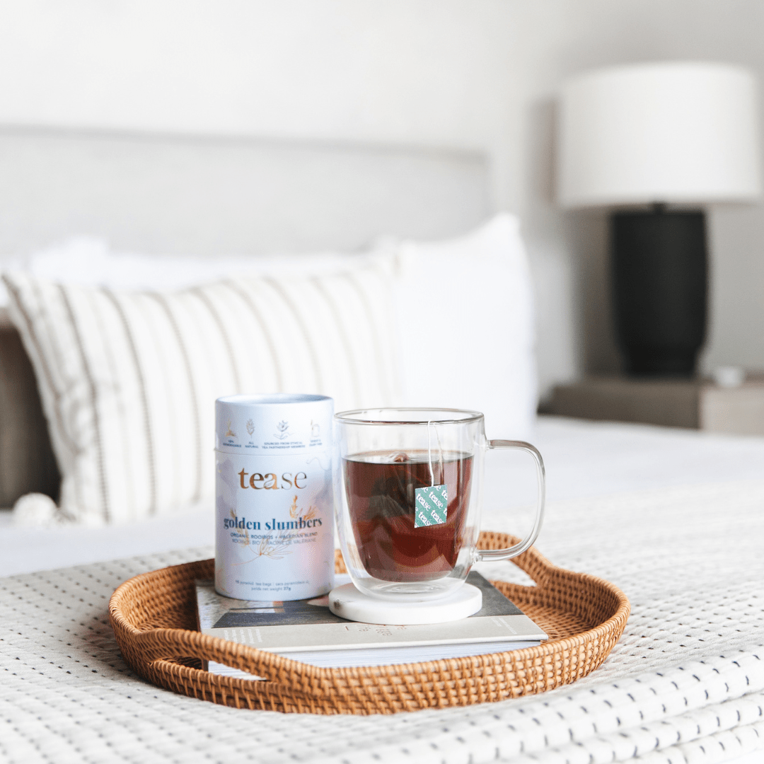 Golden Slumbers natural sleep aid tea adaptogen superfood 
