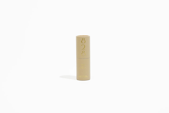 vanilla Solid perfume stick in recyclable packaging